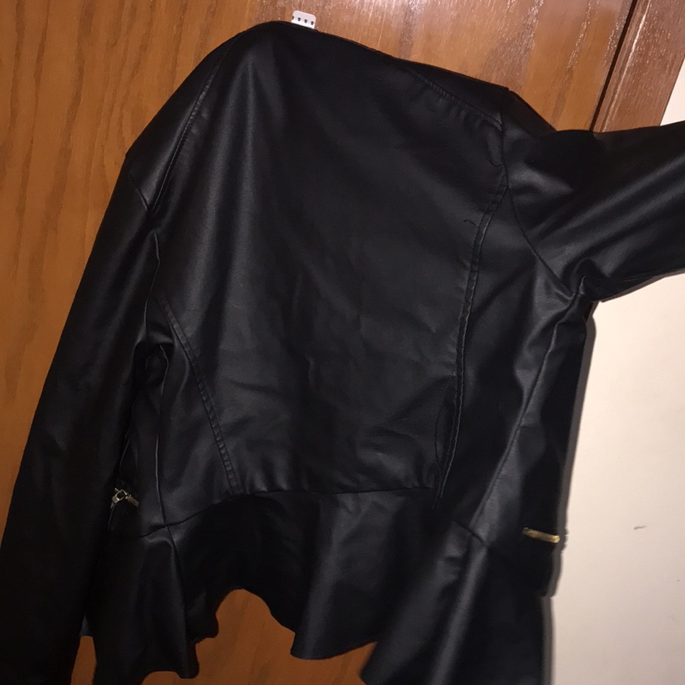 Faux Lather Jacket - Picture 5 of 5